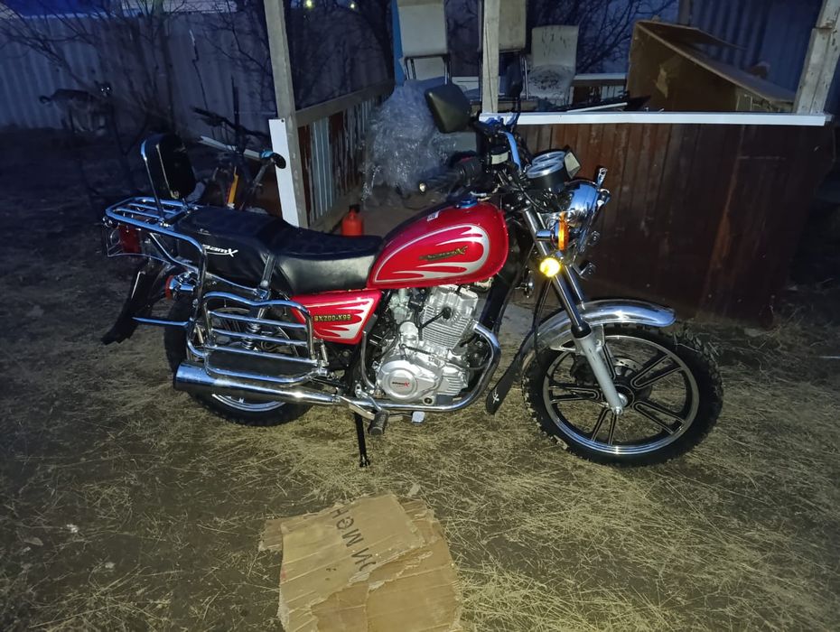 Hero 125 Chopper Retro Bullit Hero 125 Scorpion Exhaust Bullit