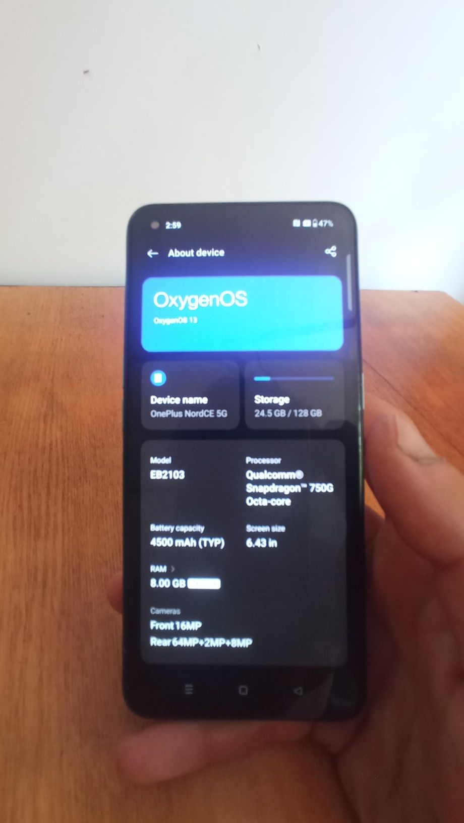 One Plus Nord Ce 5g 8/128 смартфон