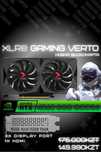 Видеокарта PNY GeForce RTX 4060 8GB XLR8 Gaming VERTO Overclocked