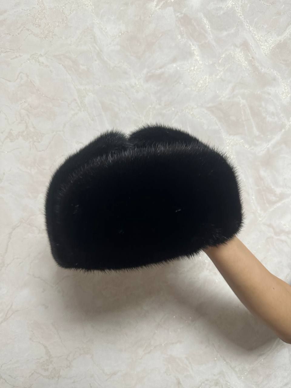 Норковая шапка мужской