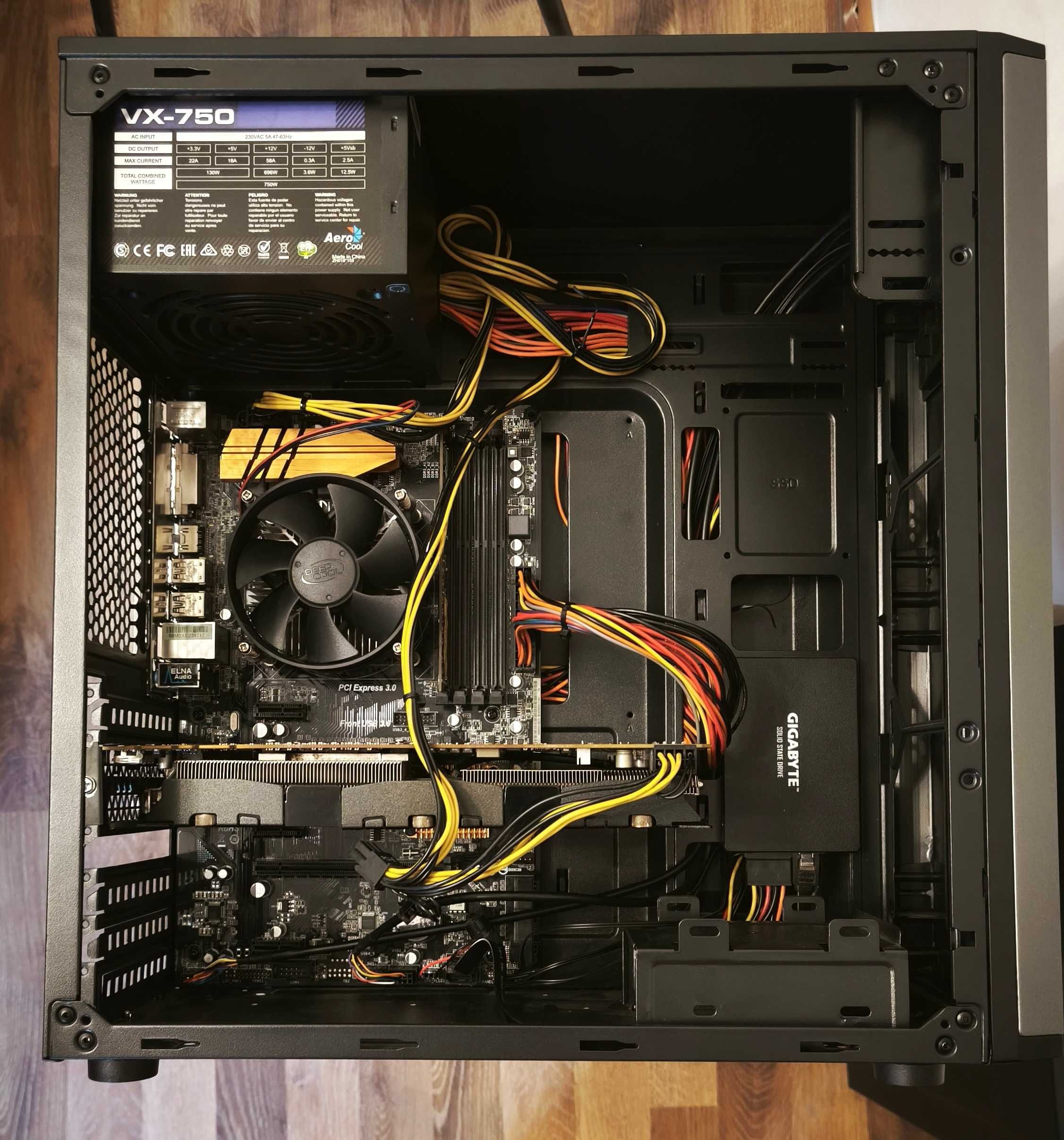 Компьютер 8 ОЗУ/240 SSD, (за доп. плату с видеокартой GTX 1070)