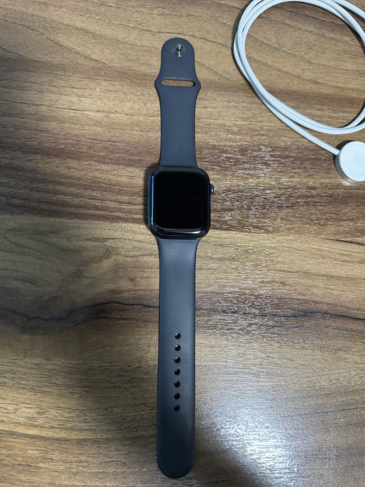 Смарт-часы Apple Watch Series 9 GPS M/L 45 мм синий-черный