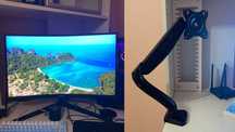 Монитор Samsung Odyssey G5 27" + кронштейн VESA.