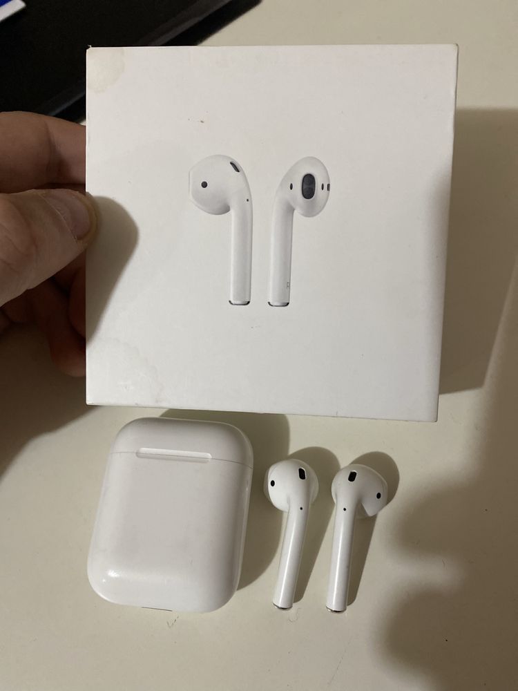 Аир подс 2 наушники Air Pods 2 оригинал