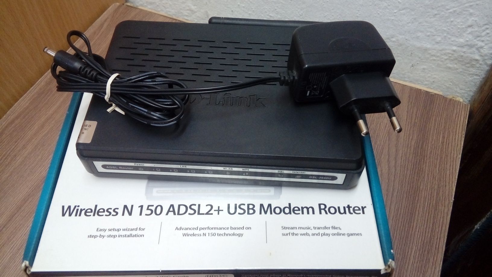 Роутер DSL-2650U от телефона домашнего