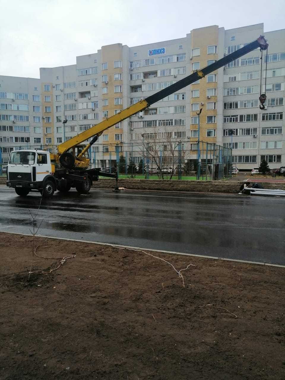 Услуги Автокрана 16 тонн 18 метров