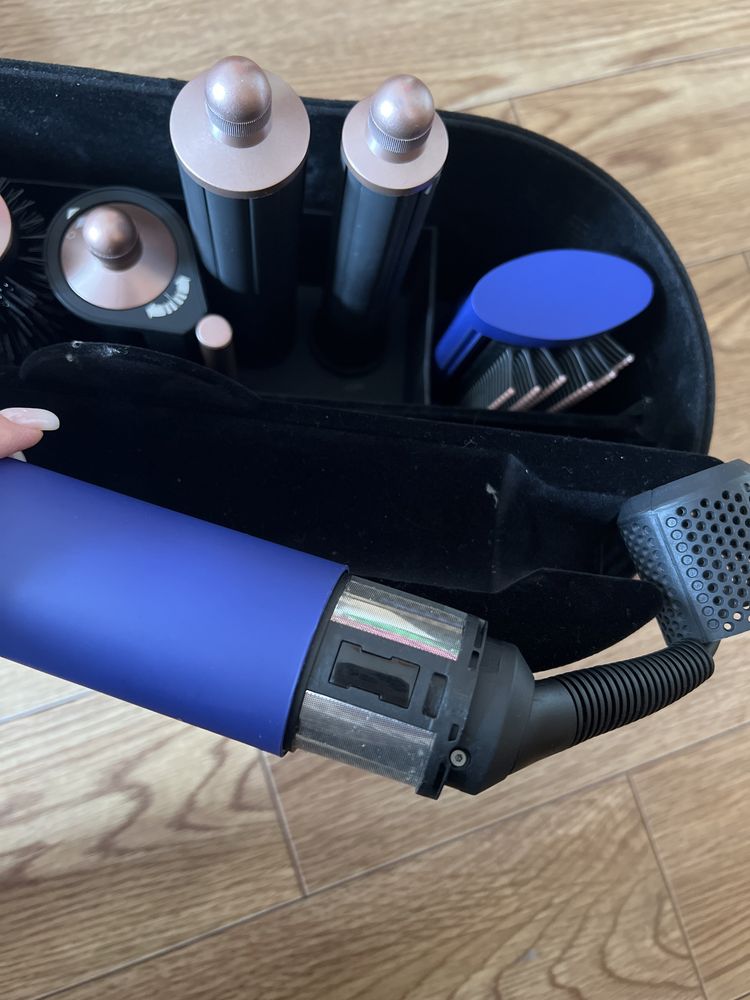 Dyson Airwrap Vinca blue и Rose стайлер 1300 W, для длинных волос