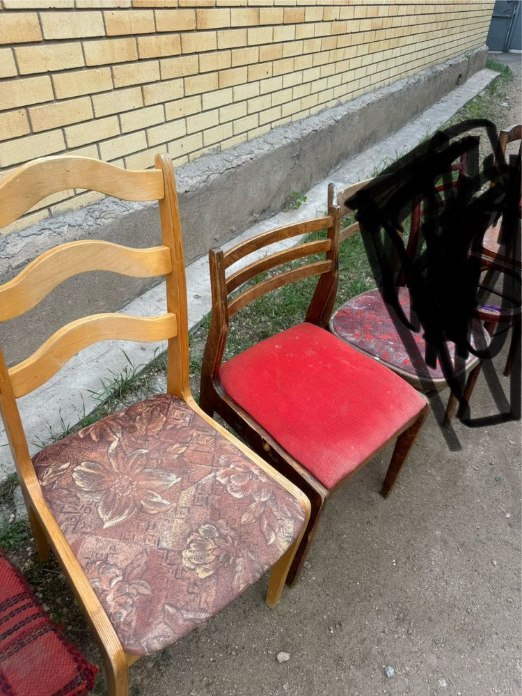 Стулья советские, ГДР, Чехословакия под реставрацию