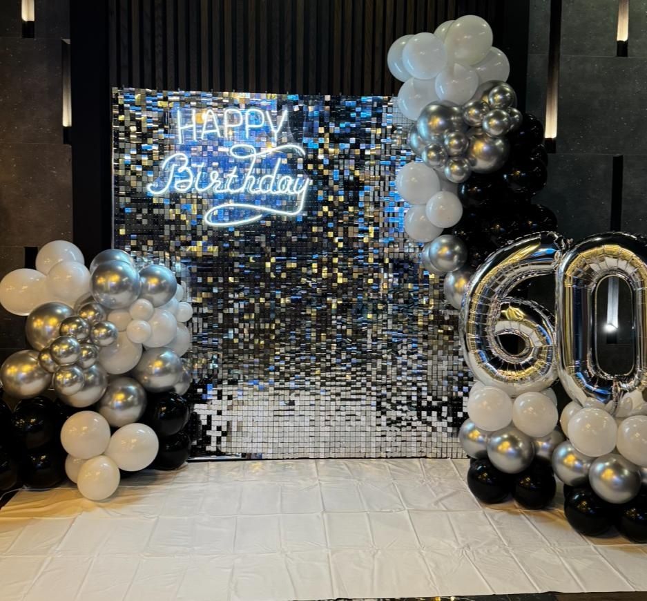 Неоновая вывеска для детей Happy birthday