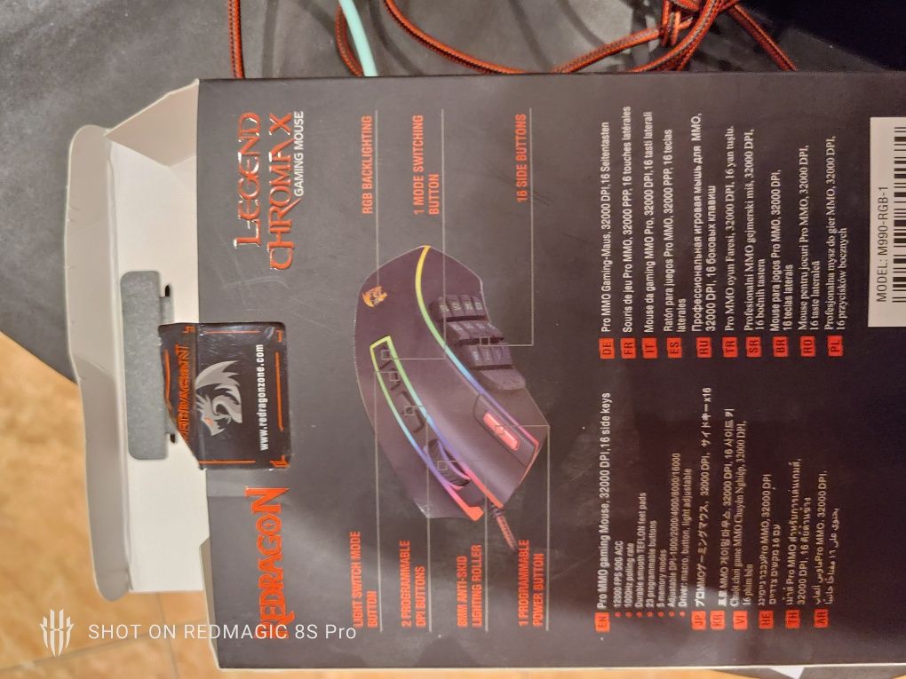 Продам игровую мышь Legeng Chroma X