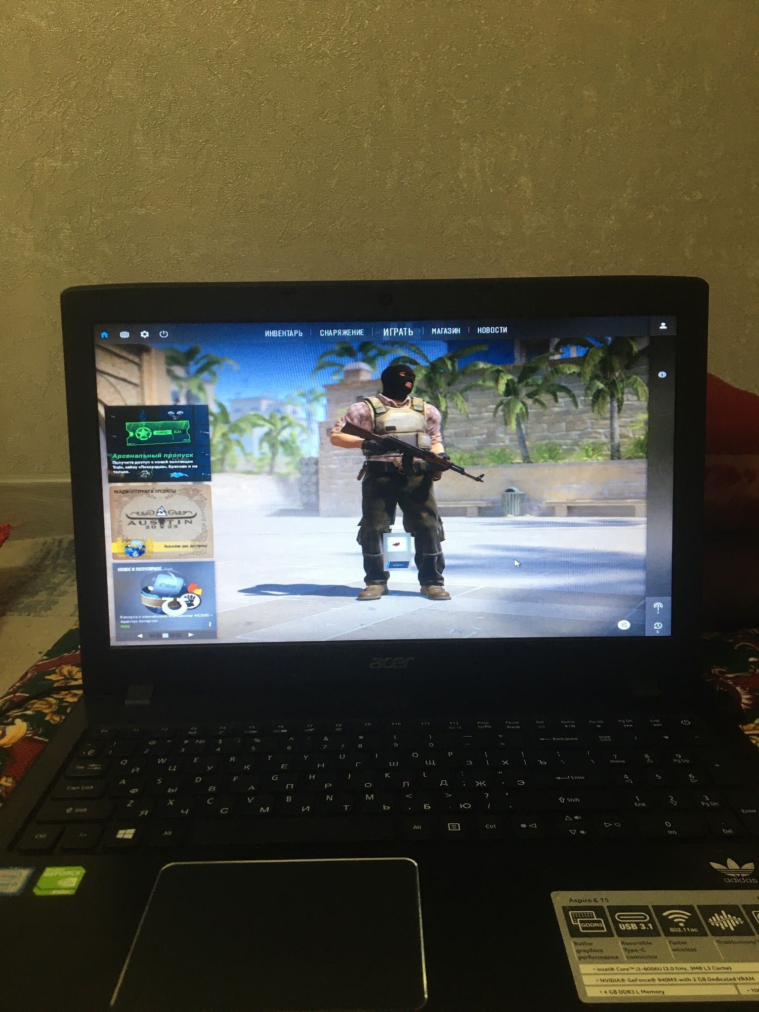 ноутбук acer aspire