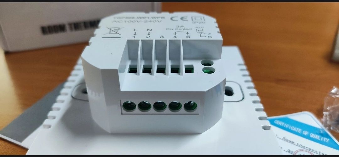 Термодатчик с Wi-fi терморегулятор, термостат для теплых полов
