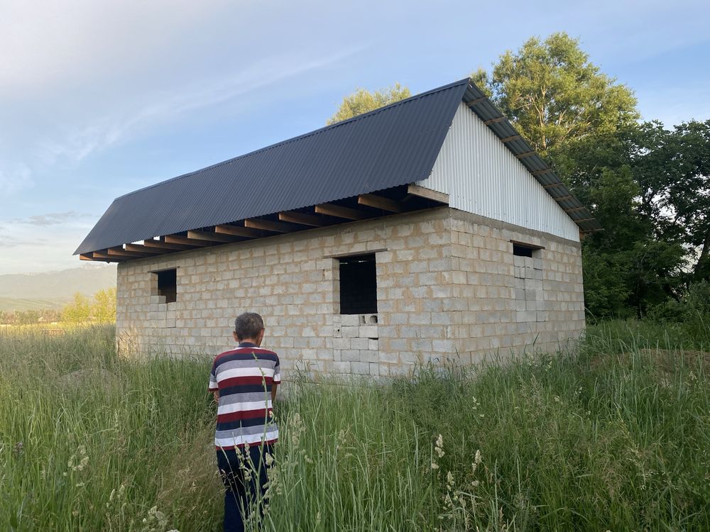 Срочно продам участок с времянкой в Талгаре ниже новой больницы
