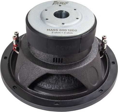 AMP сабвуфер MASS800 12D2 Рассрочка Kaspi Red
