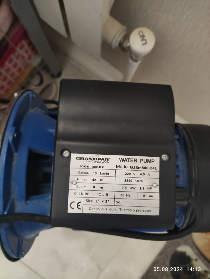 Продам водяной насос