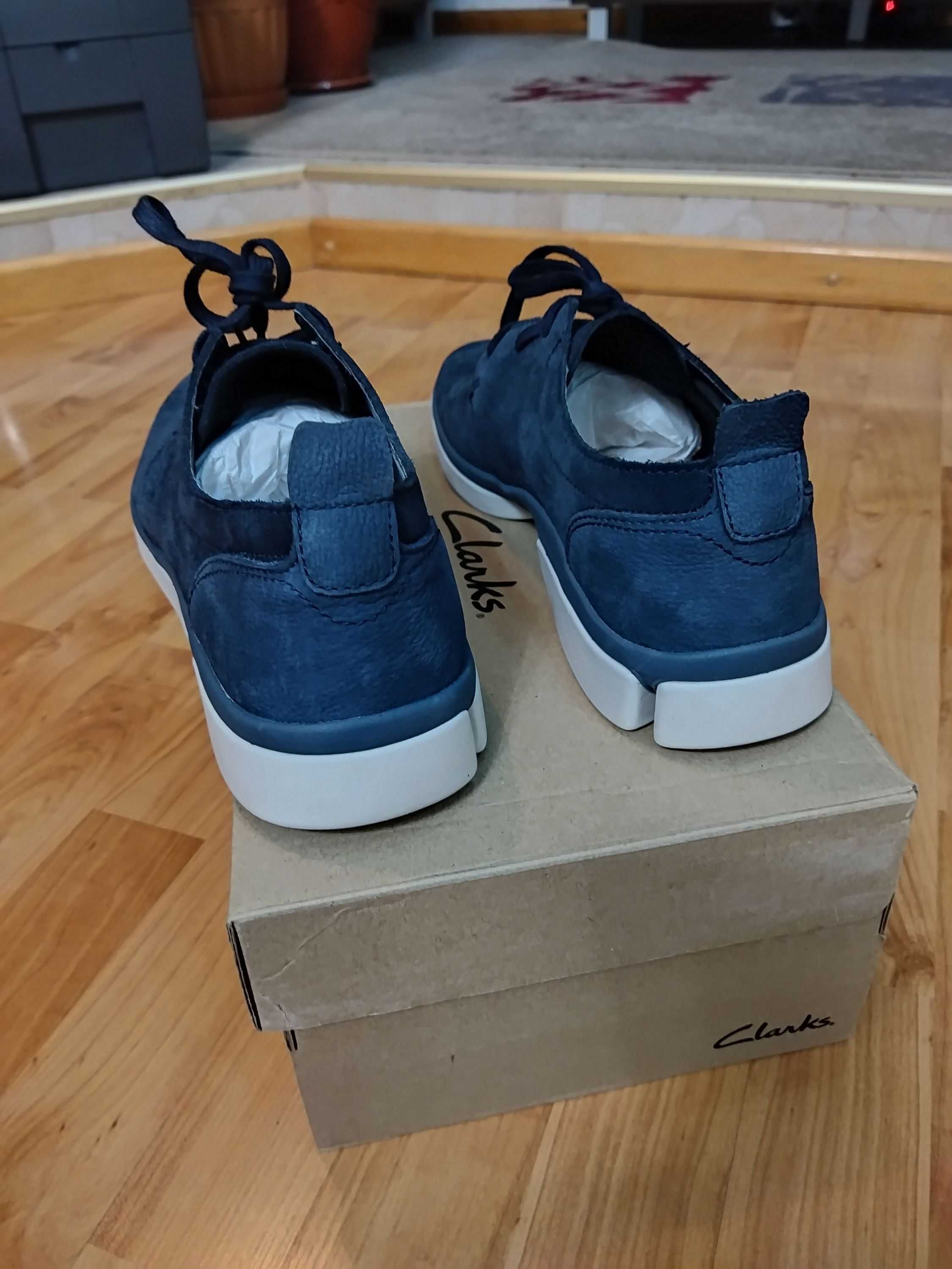 Туфли-кроссовки Clarks (Великобритания),замша,оригинал,новые,р-р 42