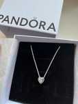 Колье сердце Pandora