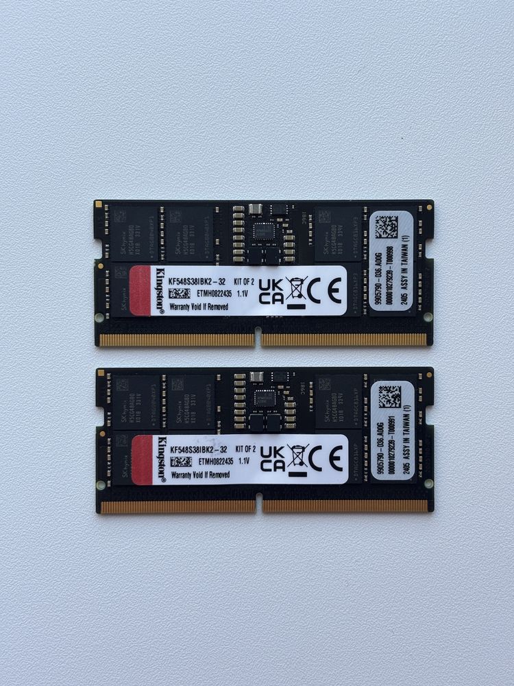 Оперативная память Kingston Fury impact 32gb (16x2)