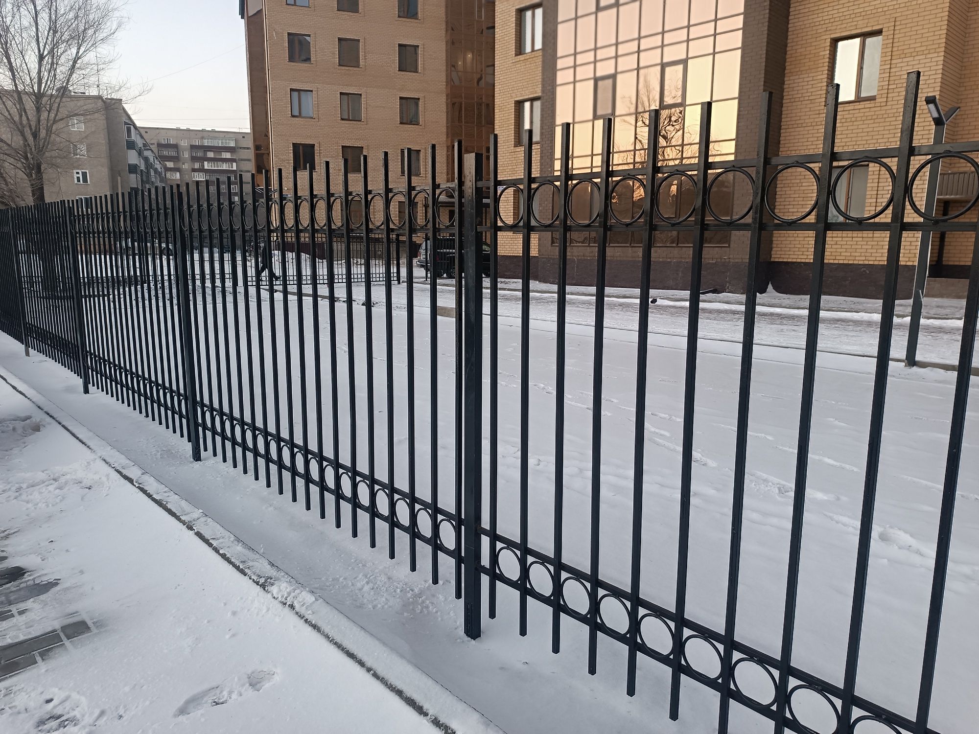 Ограждения металлические