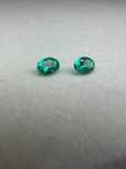 Натуральный природный камень изумруд пара - 0,79 ct