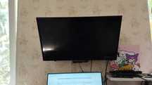 Телевизор Yasin 32 " черный + приставка для Smart tv