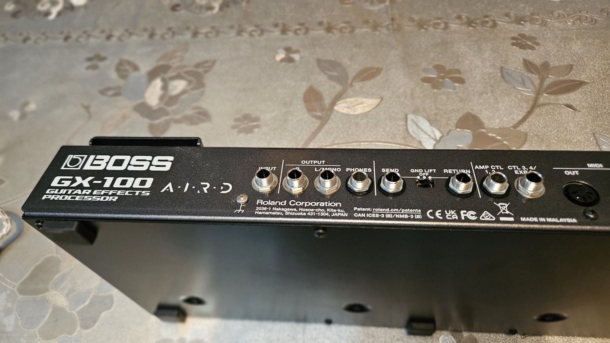 Процессор BOSS GX 100 серый