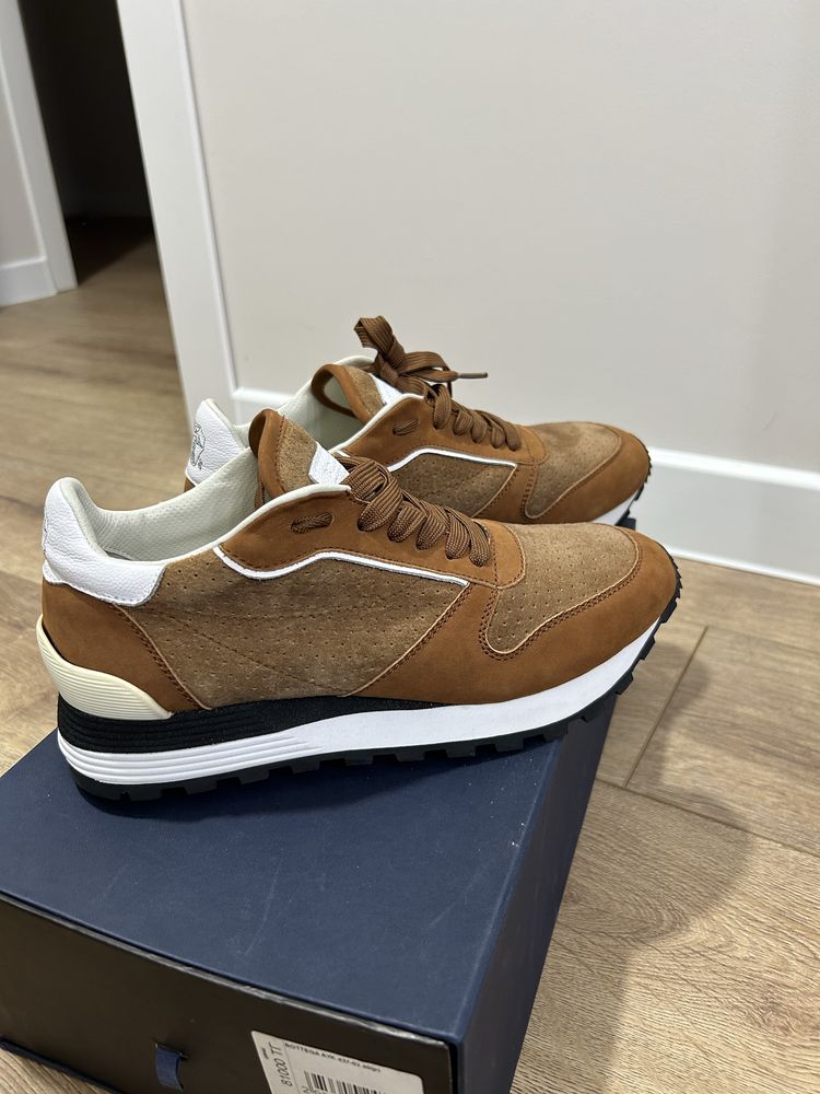 Кожаные кроссовки Bottega
