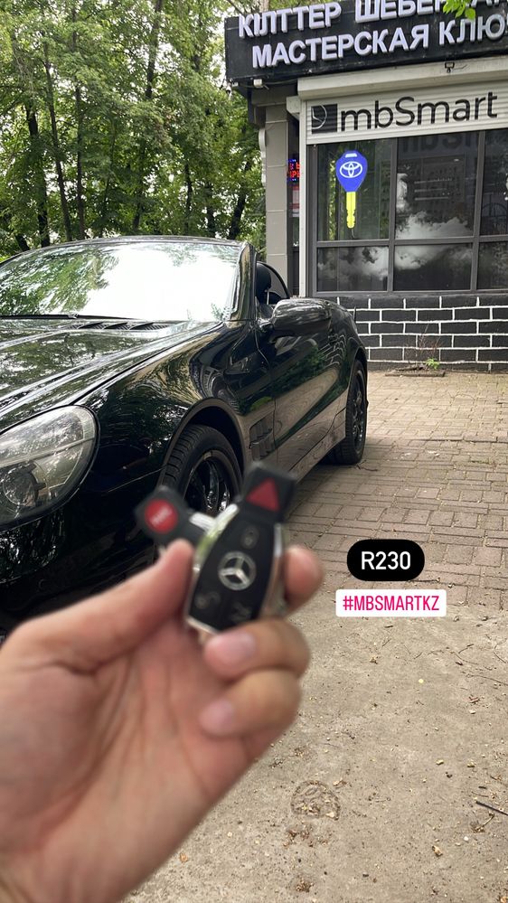 Программирование автоключей и ремонт замков зажигания Mercedes