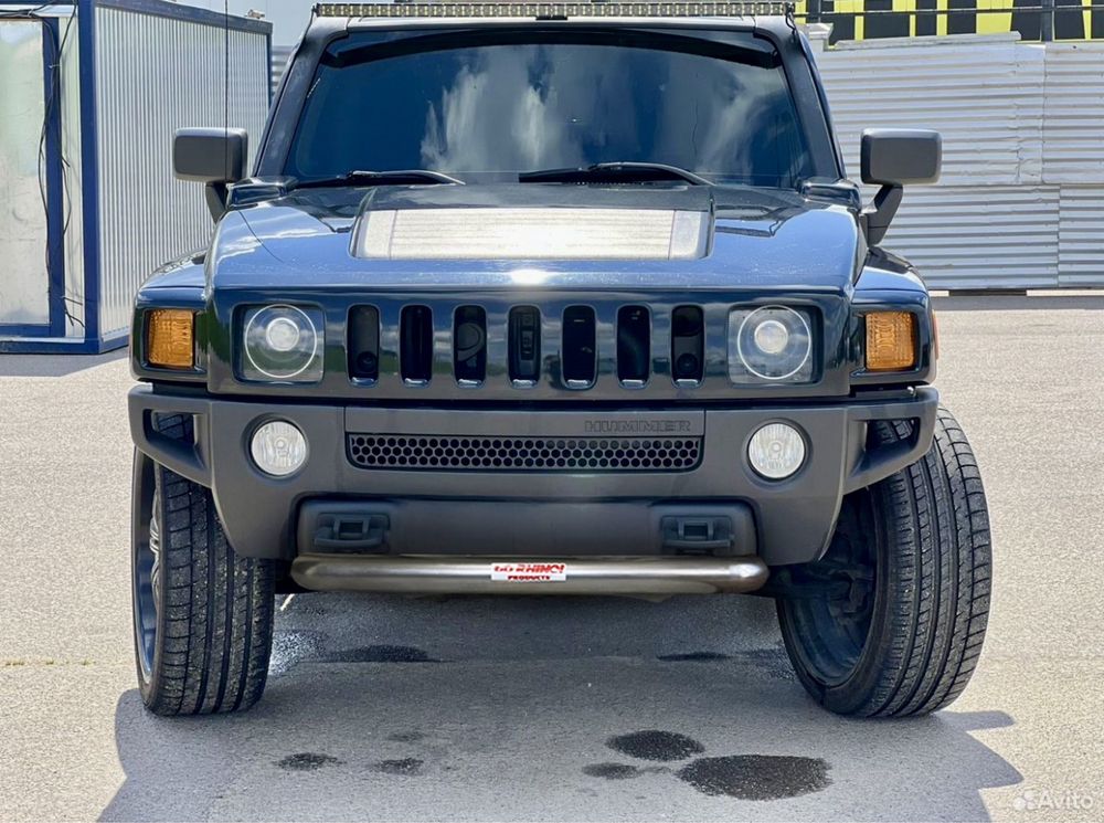 Защита бампера на Hummer H3 Chevrolet express gmc savanna