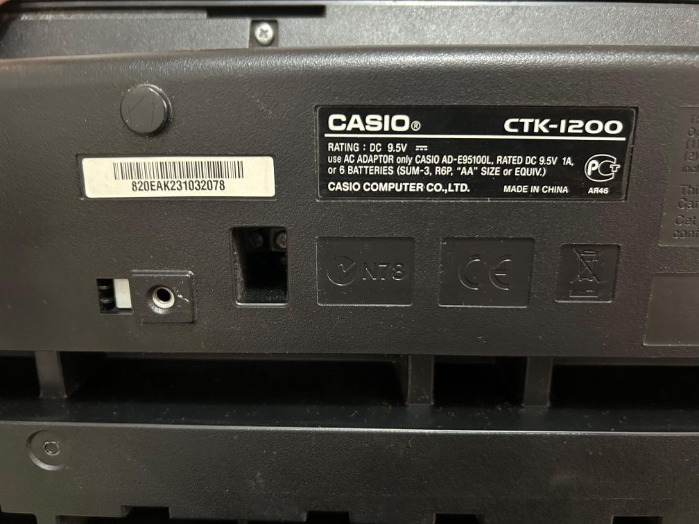 Синтезатор Casio CTK-1200