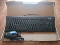 комплект из проводной клавиатуры и мыши Acer
