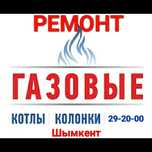 Ремонт газовых Колонок и газовых Котлов в Шымкенте.