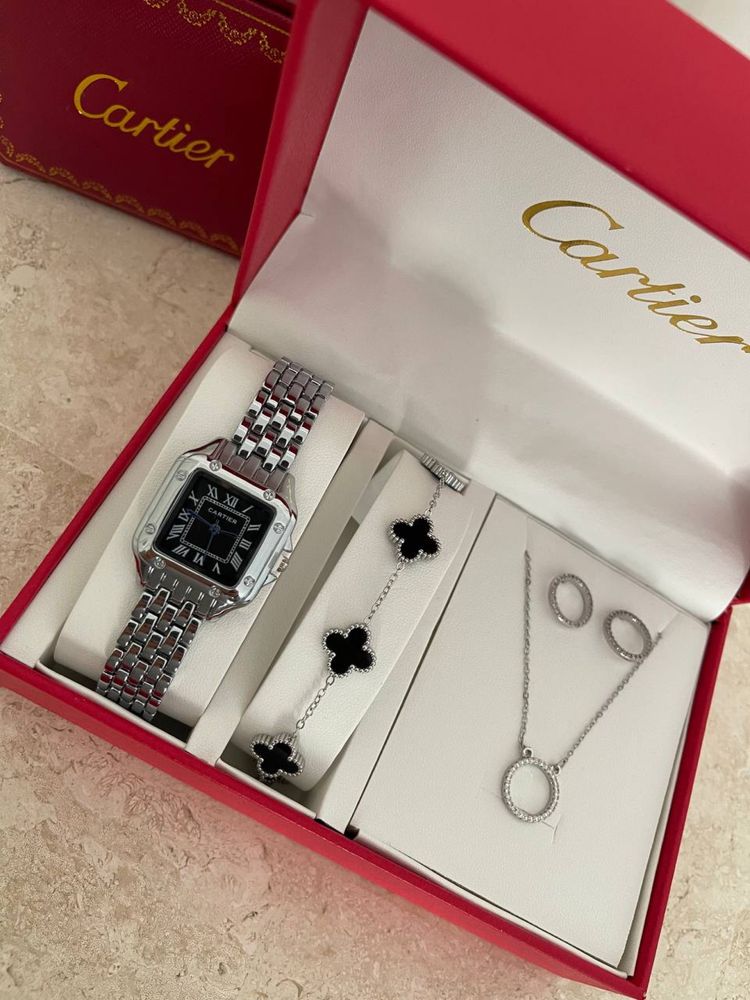 Женские часы cartier santos