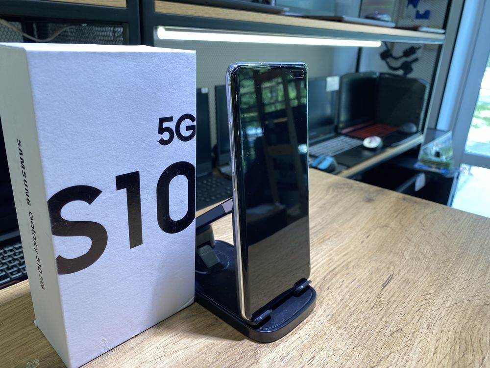 Samsung S10 5G, 8/512 GB, андроид 11, голубой, 10382/А10
