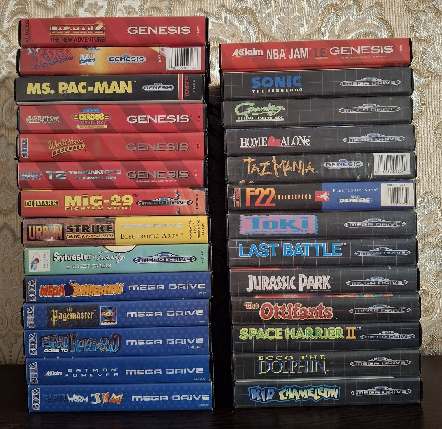 Игры картриджи Sega Genesis Mega Drive