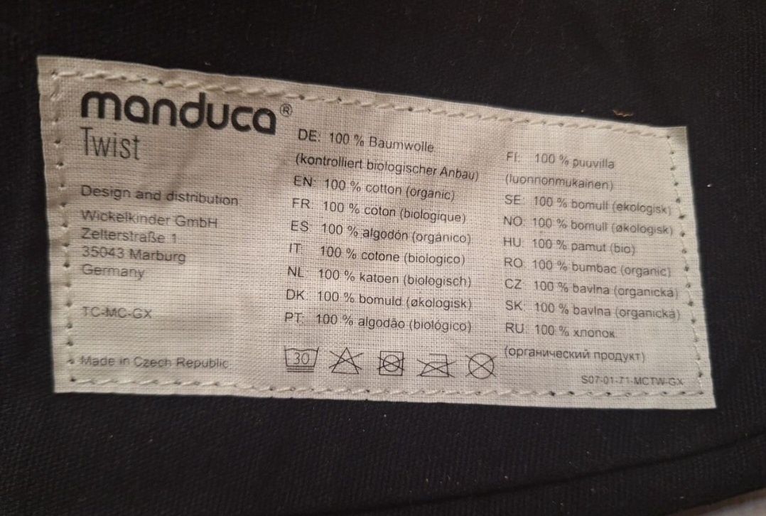 Май слинг эргорюкзак Manduca