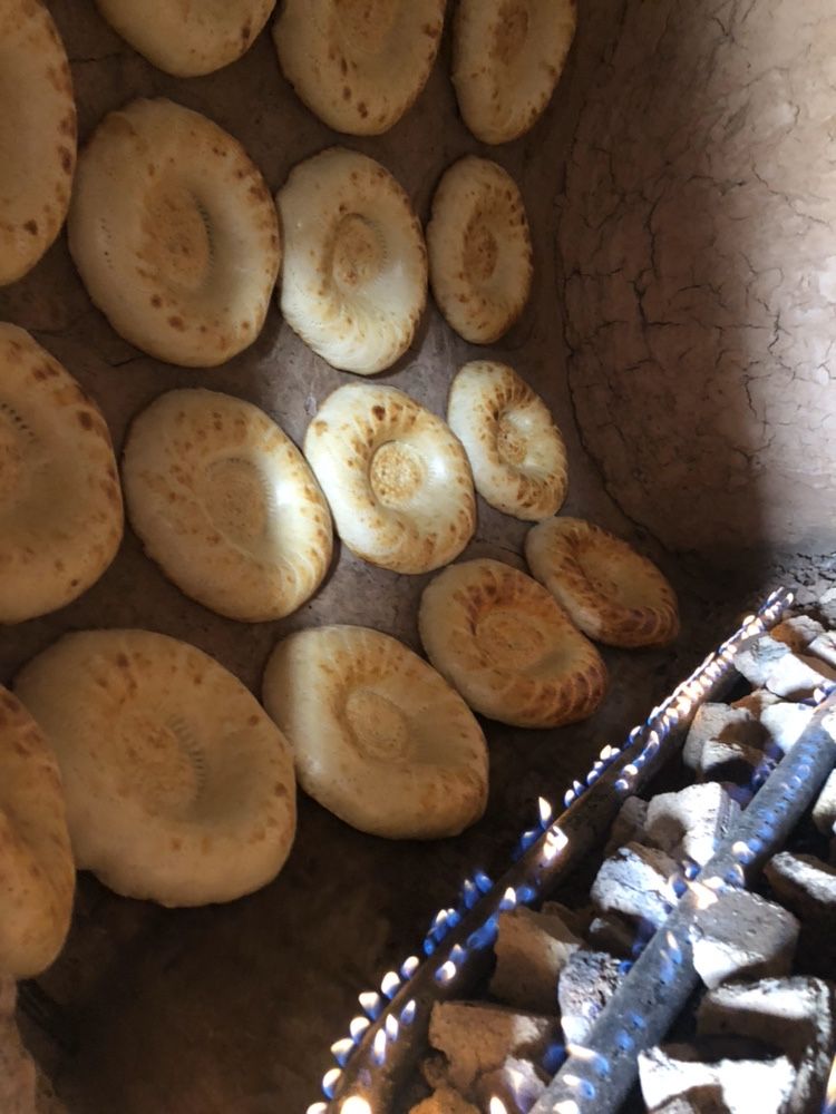 Тандыр самса лепешка нанга