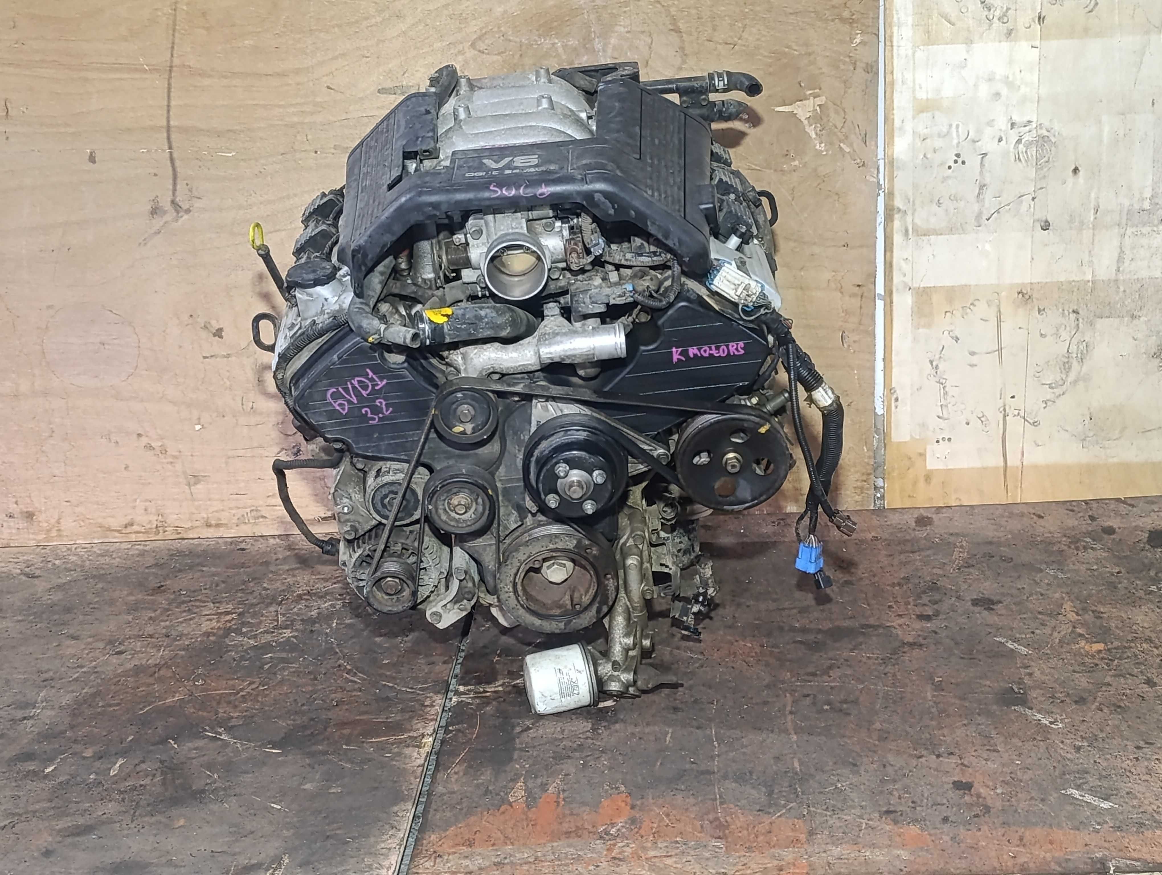 Двигатель 6VD1 3.2 DOHC Isuzu Trooper Bighorn Wizard Opel Frontera B