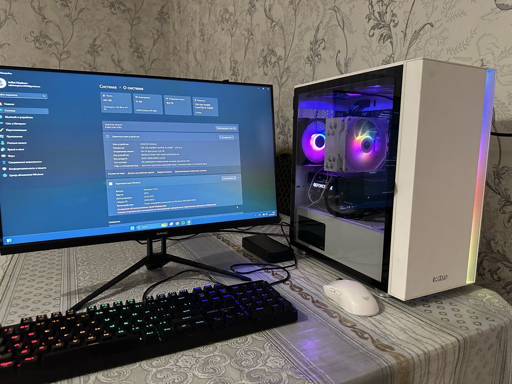 Игровой компьютер Rtx 3060 12Gb i5 12400F