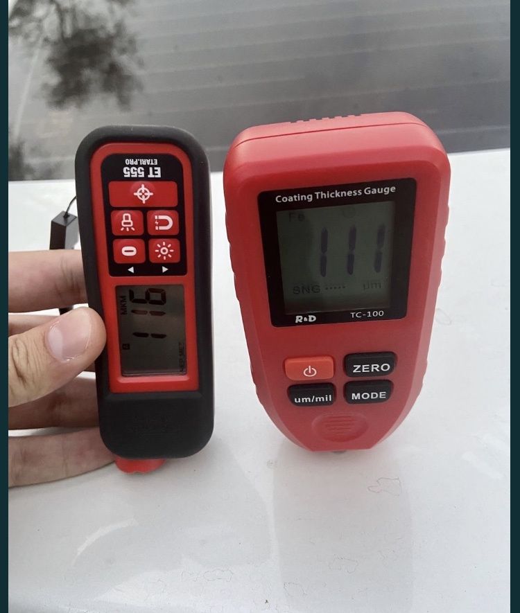 Толщиномер R&D (TC-100)+БАТАРЕЯ 9V! БЕЗ ПОДСВЕТКИ!