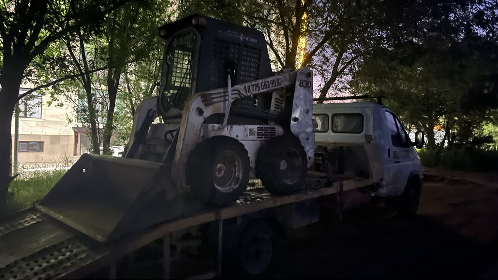 Услуги минипогрузчика бобкат