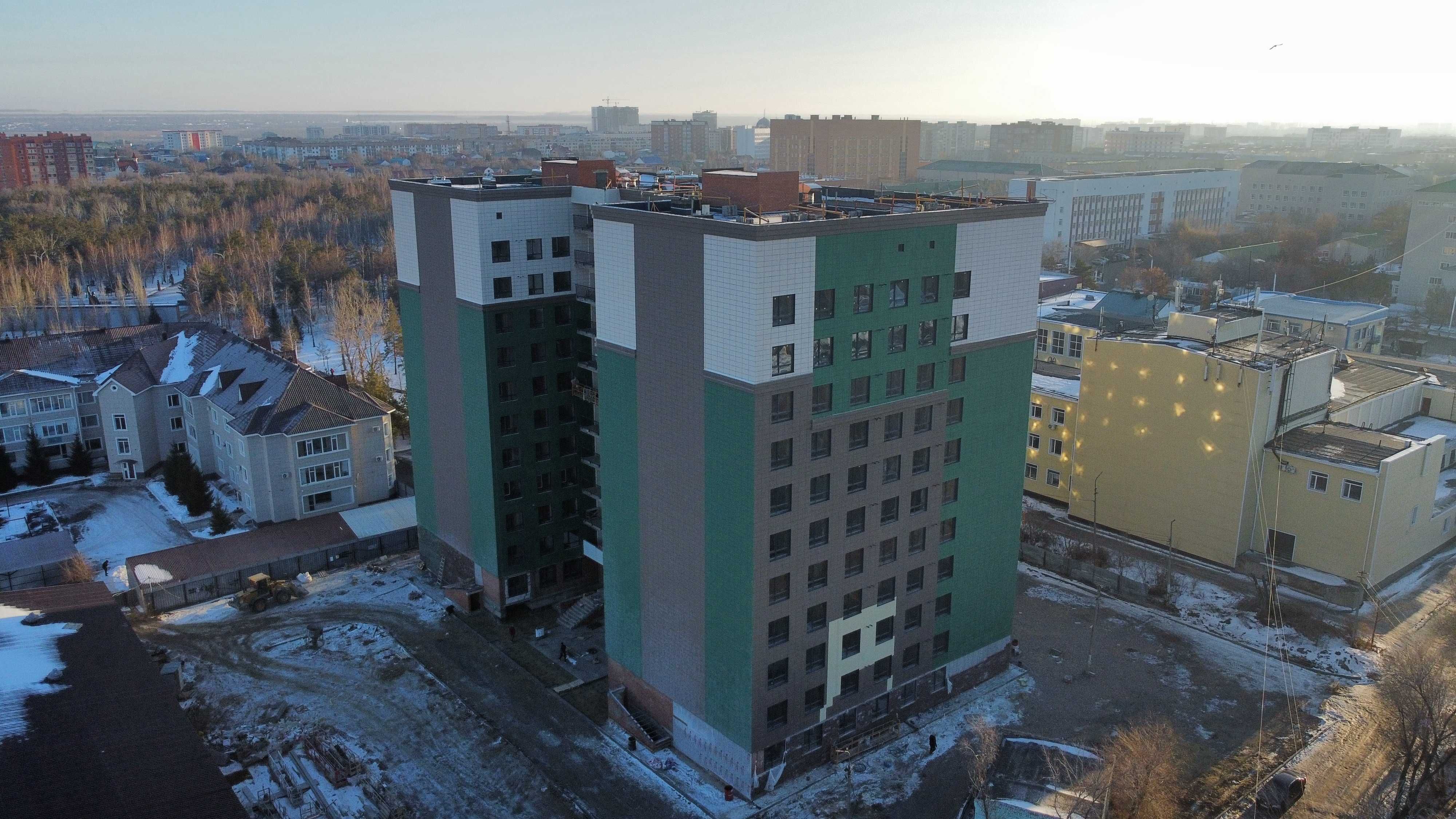 Продается новая 3-к квартира рядом с центром города, кирпичный дом