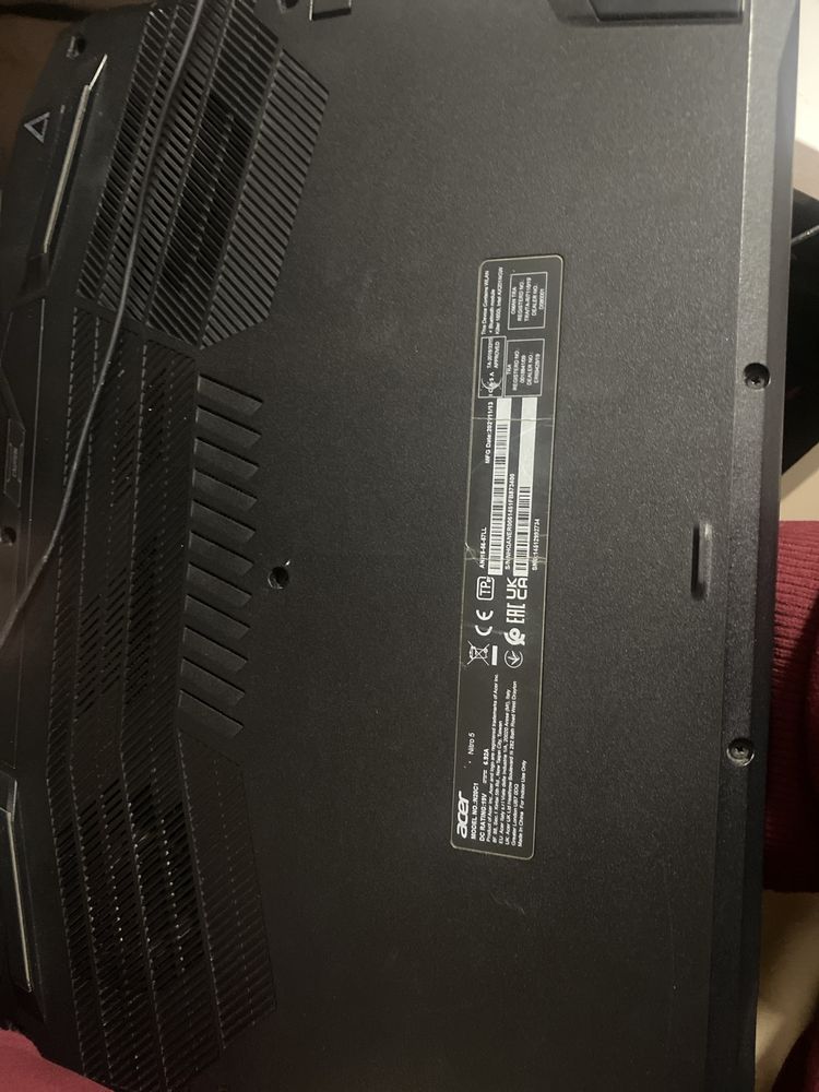 Acer Nitro 5 512gb rtx3050 озу 8 144герц