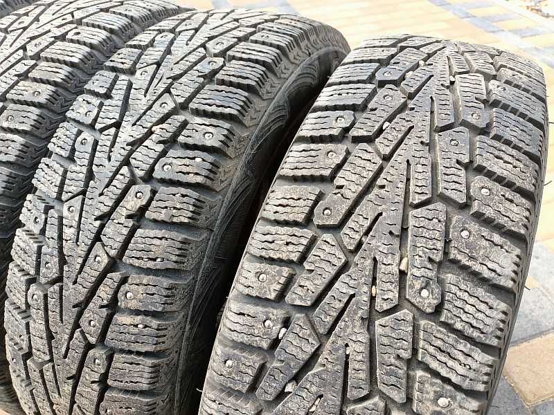 Шины 185/65 R15 - "Cordiant Snow Cross" (Россия), шипованные.