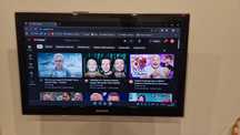 Samsung 32 дюйма (81 см диагональ) вместе с мини-ПК на Windows 11,