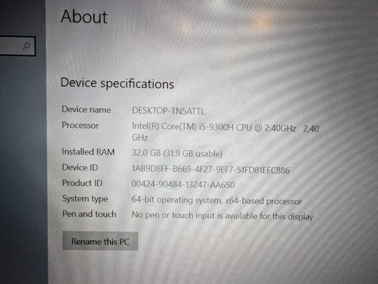 Игровой ноутбук Asus TUF FX505GT - i5-9300H/32ГБ/512SSD/GTX1650/15.6"