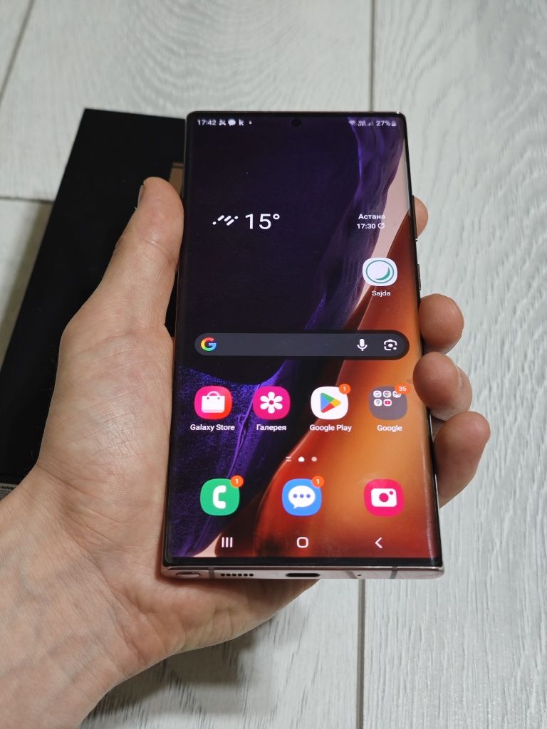 Samsung Note 20 Ultra 256 gb 5G польный комплект