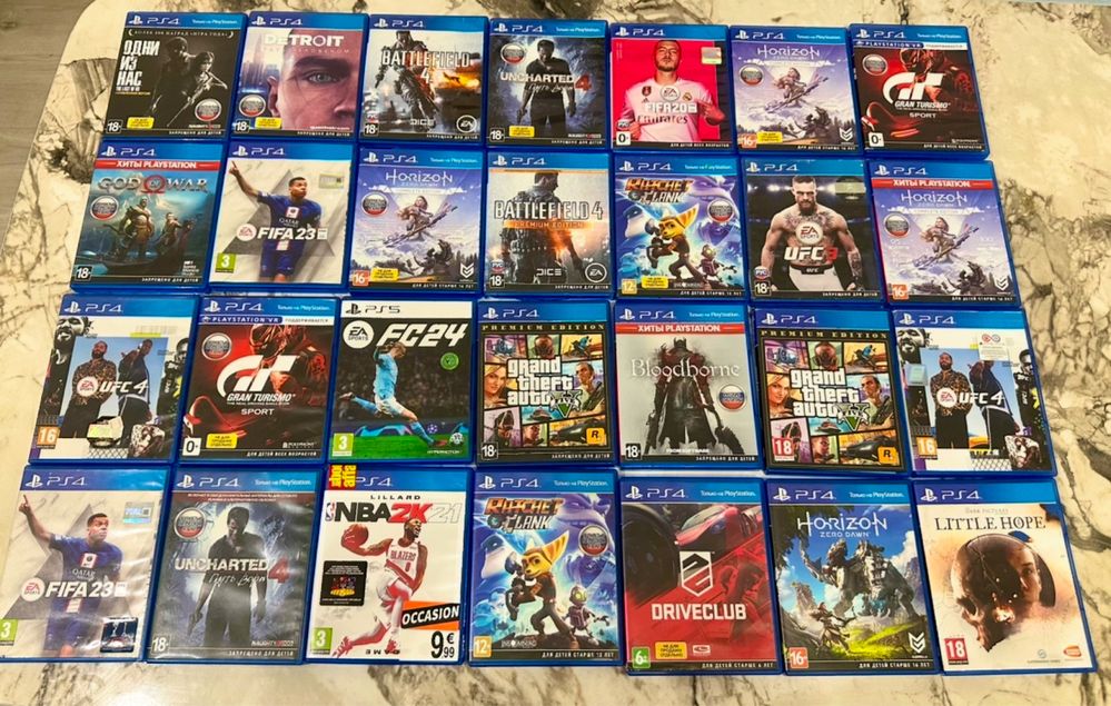 Продам игровые диски playstation