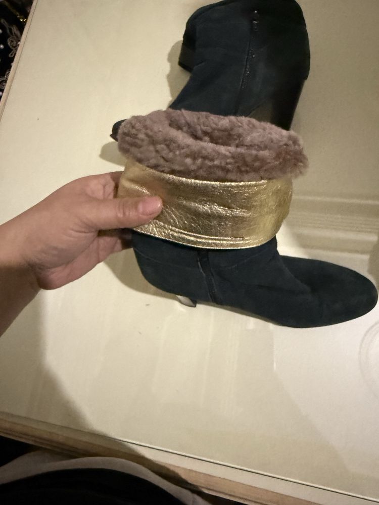 Сапоги зимнее натурлка