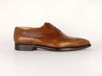 Оригинал Santoni 41-41,5. Мужские туфли оксфорды